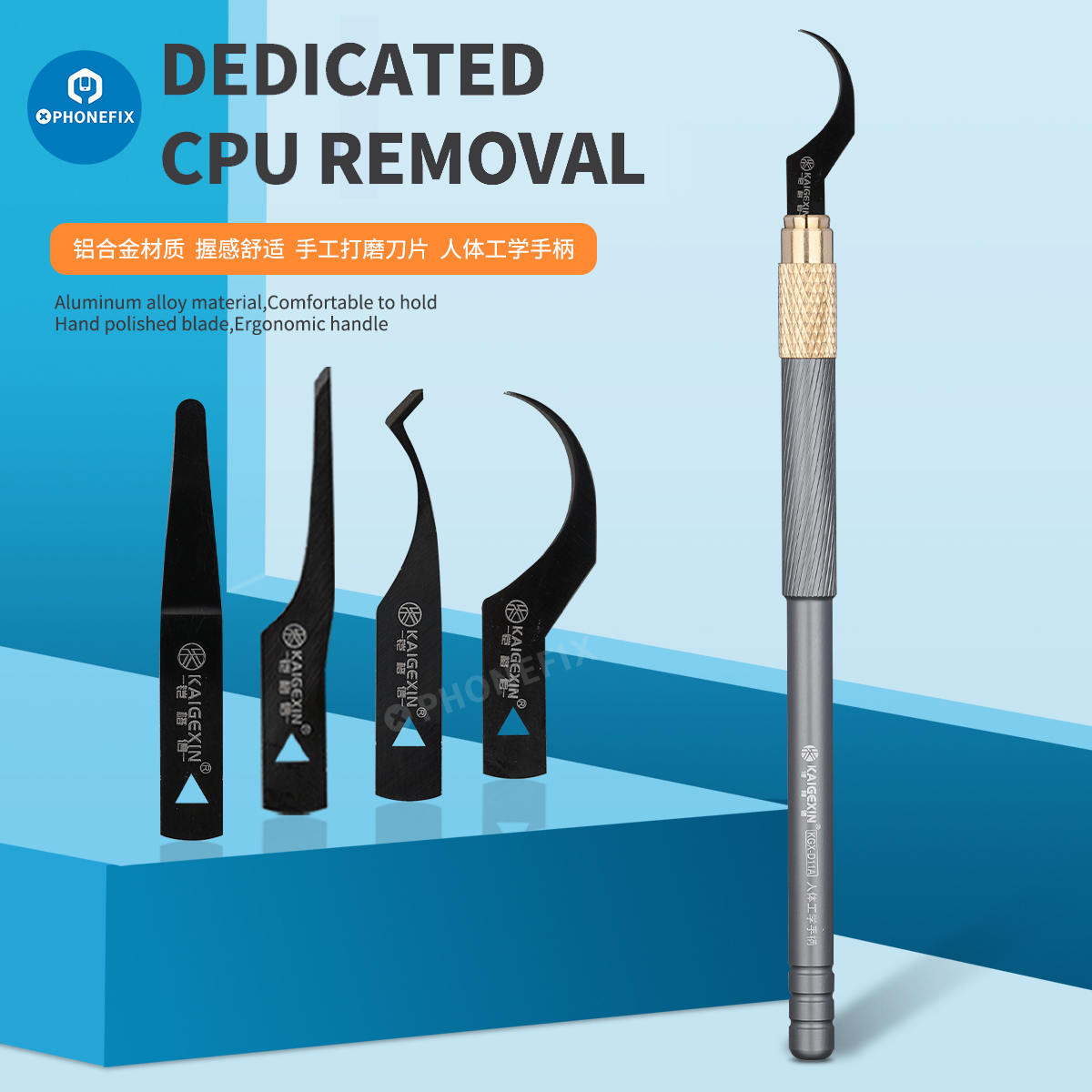 Electronics Repair Center - Kaigexin Universal CPU Glue Removal Blade
