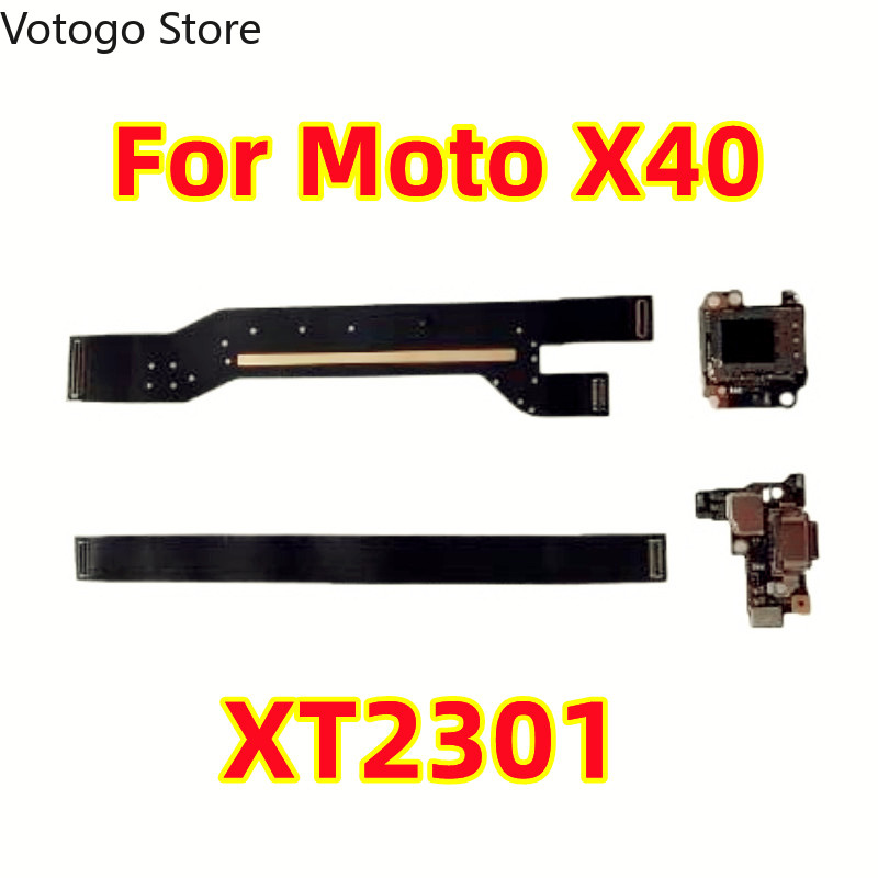 Charging Port Flex - For Motorola Moto X40，XT2301 USB Charging