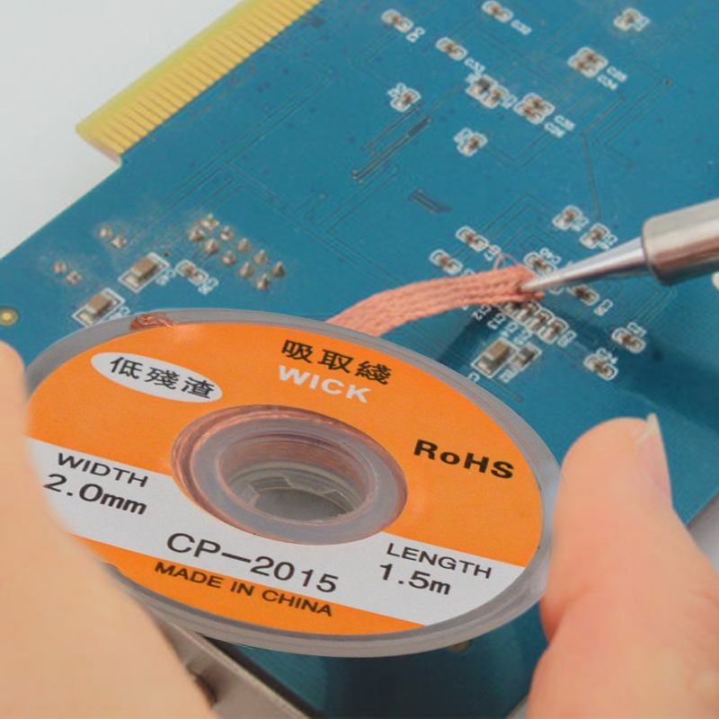 Desoldering Braid Mesh Welding – обзор и цена Solder Wick Braid