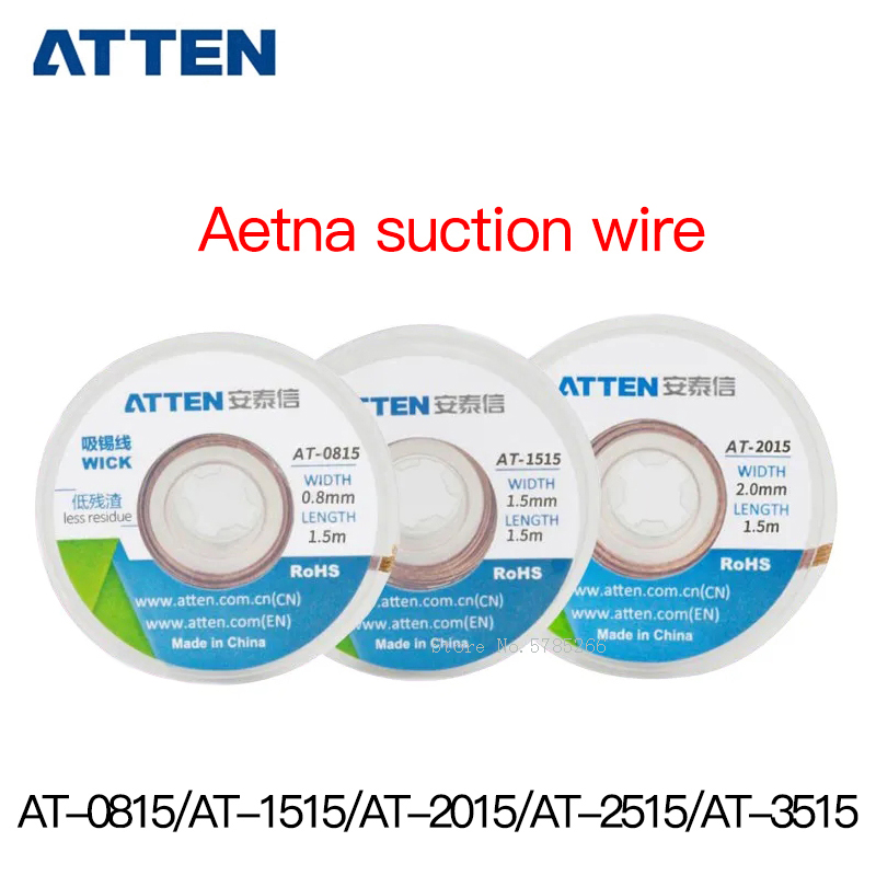 ATTEN 5pcs/lot Solder Wick Rem – обзор и цена Solder Wick Braid