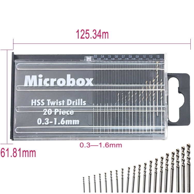20Pcs Drill Bits For Precision – обзор и цена Electronics Repair Hobby