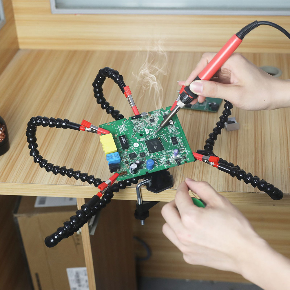 Desk Clamp Soldering Helping H – обзор и цена Electronics Repair Hobby
