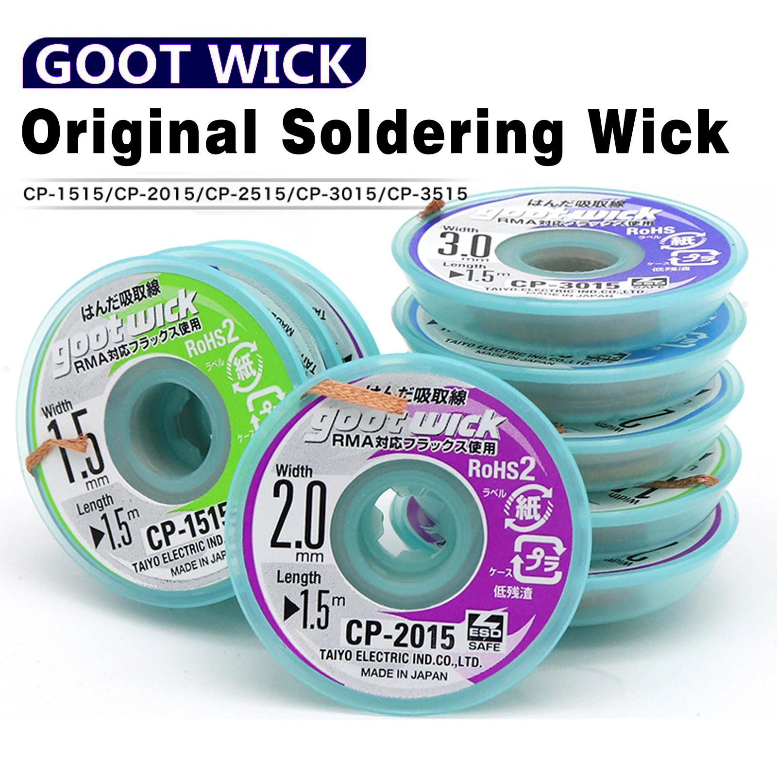 Goot Original High Quality Des – обзор и цена Solder Wick Braid