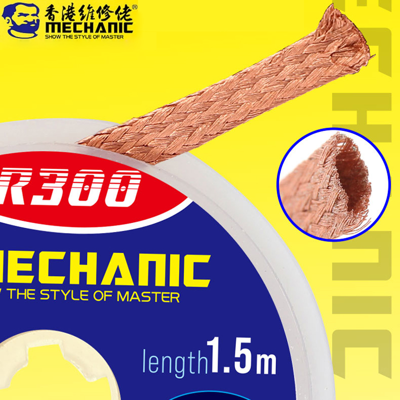 MECHANIC 1.0/1.5/2.0/2.5/3.0/3 – обзор и цена Solder Wick Braid