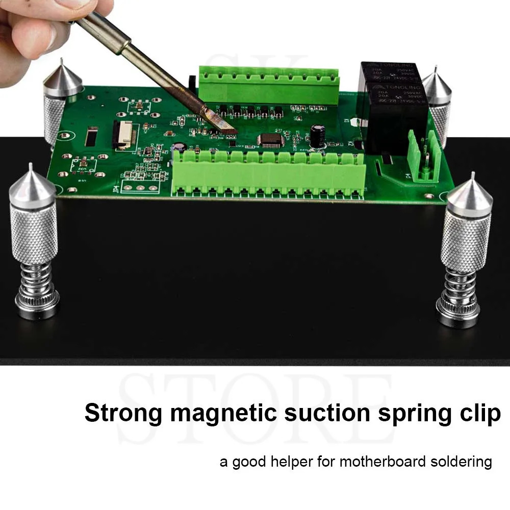 4pcs Strong Magnetic Suction S – обзор и цена Pcb Holder Clamp
