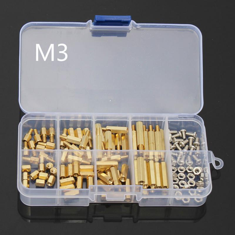120pcs M3 Male Female Brass He – обзор и цена Pcb Holder Clamp