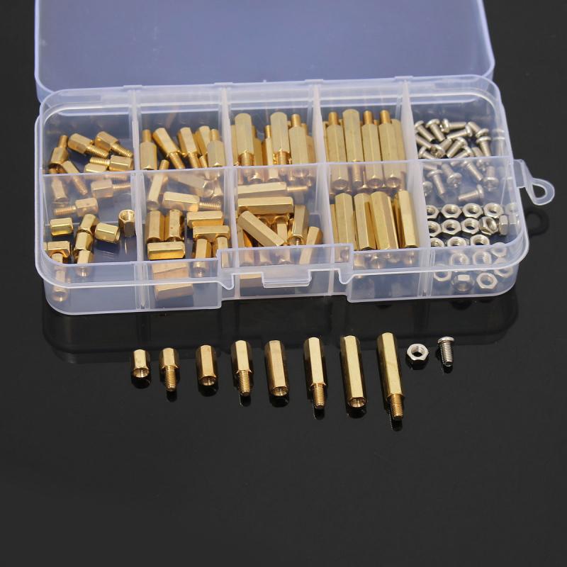 120pcs M3 Male Female Brass He – обзор и цена Pcb Holder Clamp