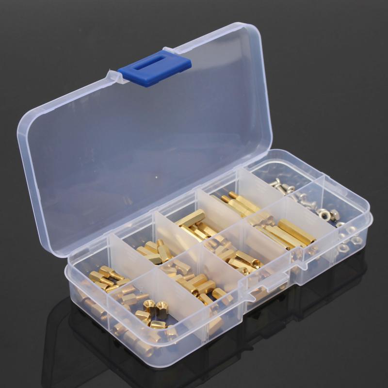 120pcs M3 Male Female Brass He – обзор и цена Pcb Holder Clamp