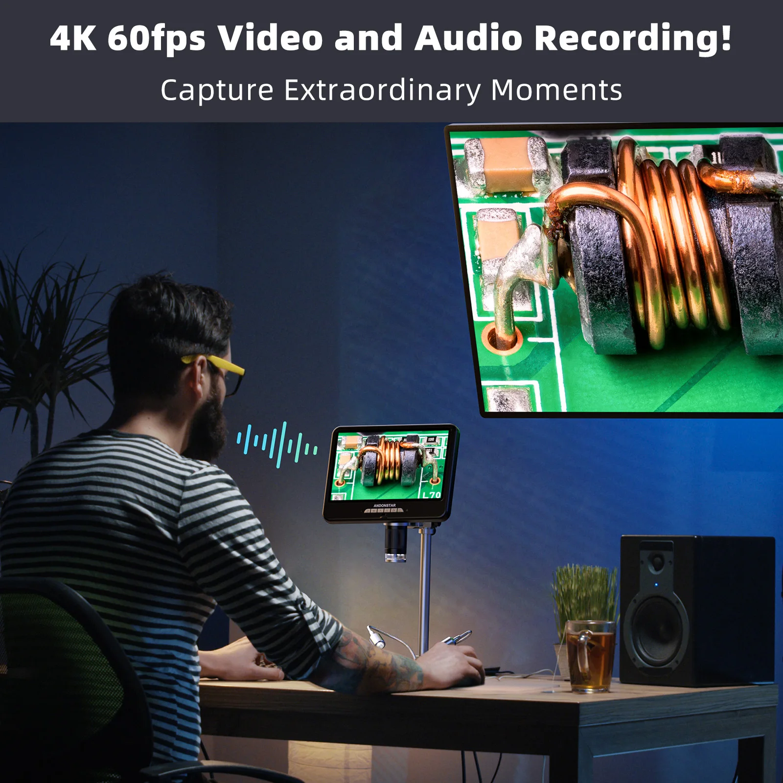 Andonstar AD210S-Pro 4K 60FPS  – обзор и цена Electronics Repairs