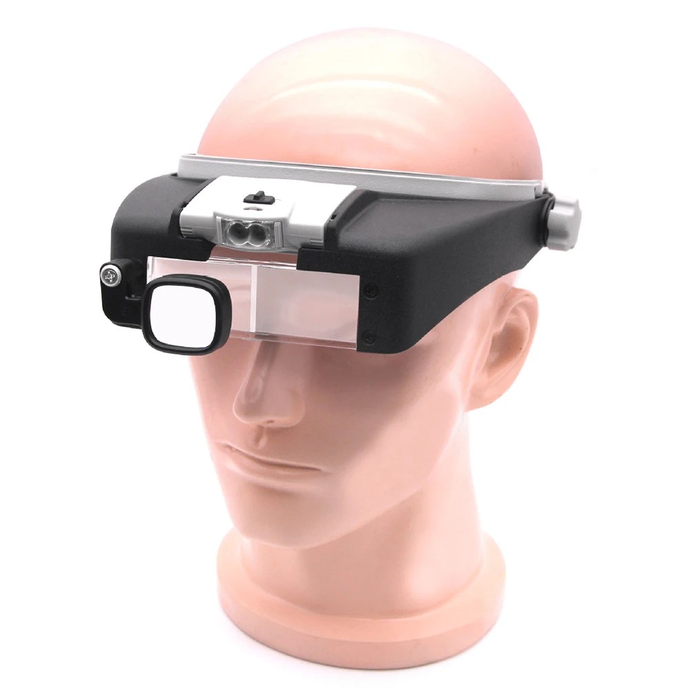 LED Magnifier Glasses Head Mou – обзор и цена Electronics Repair Hobby