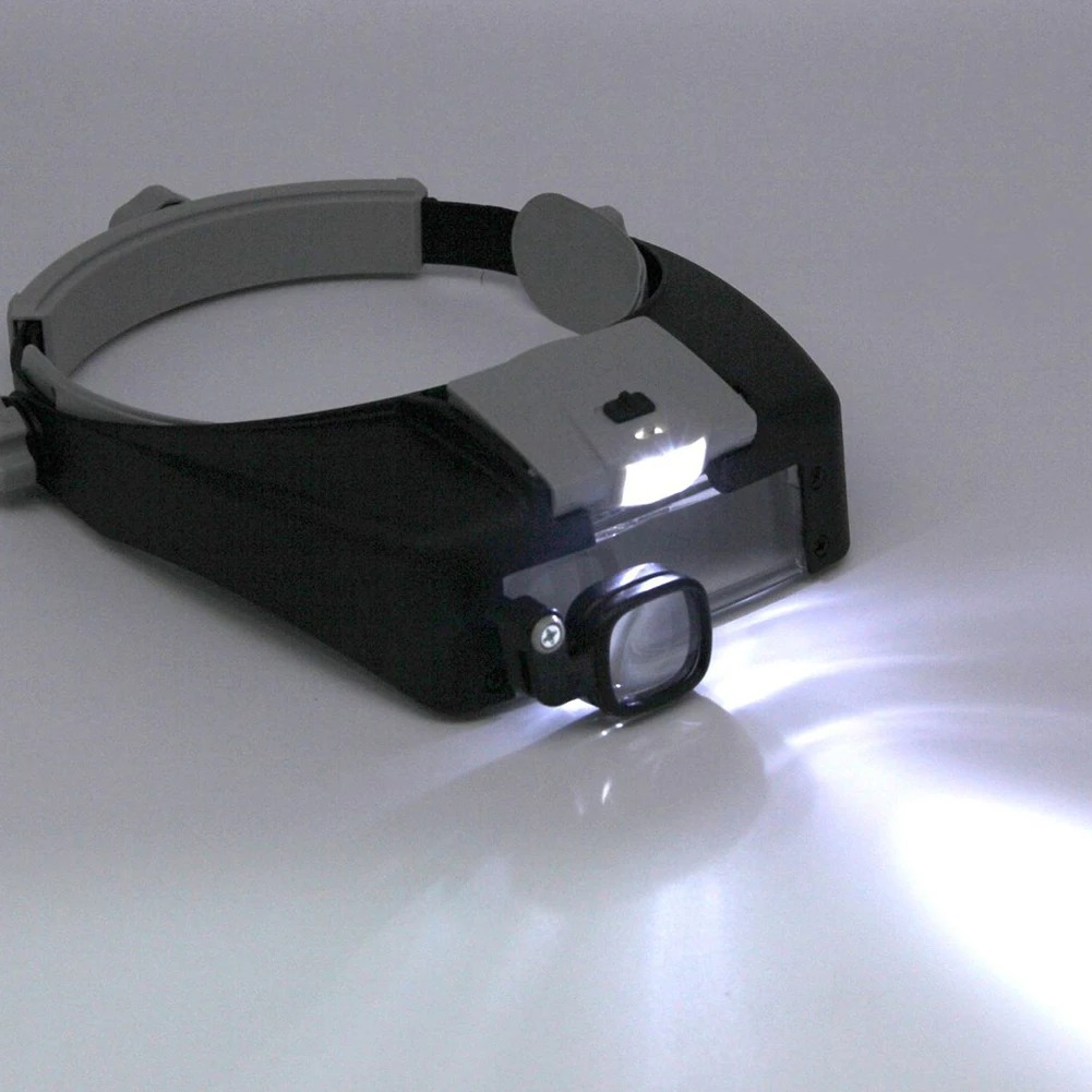 LED Magnifier Glasses Head Mou – обзор и цена Electronics Repair Hobby
