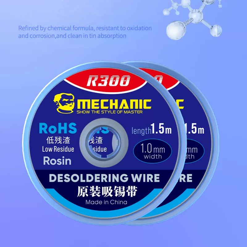 MECHANIC R300 Desoldering Mesh – обзор и цена Solder Wick Braid