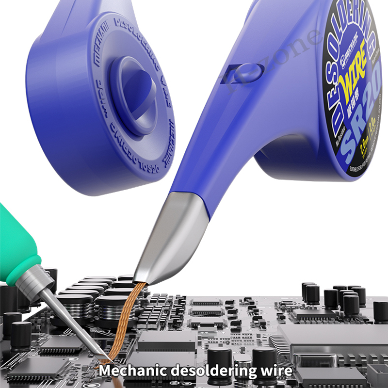 MECHANIC SR20 Series Anti-scal – обзор и цена Solder Wick Braid