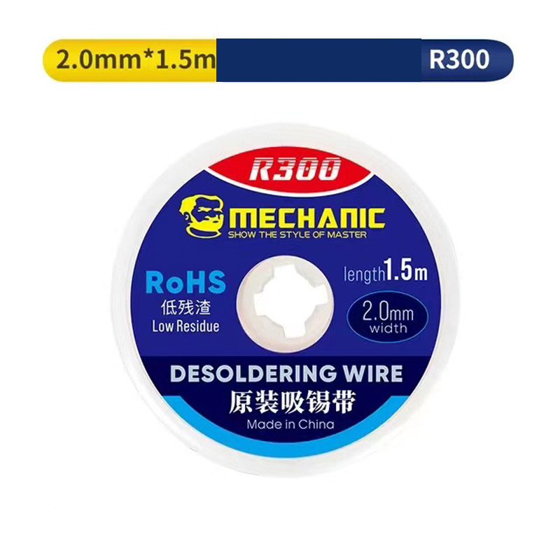 MECHANIC R300 Desoldering Wire – обзор и цена Solder Wick Braid