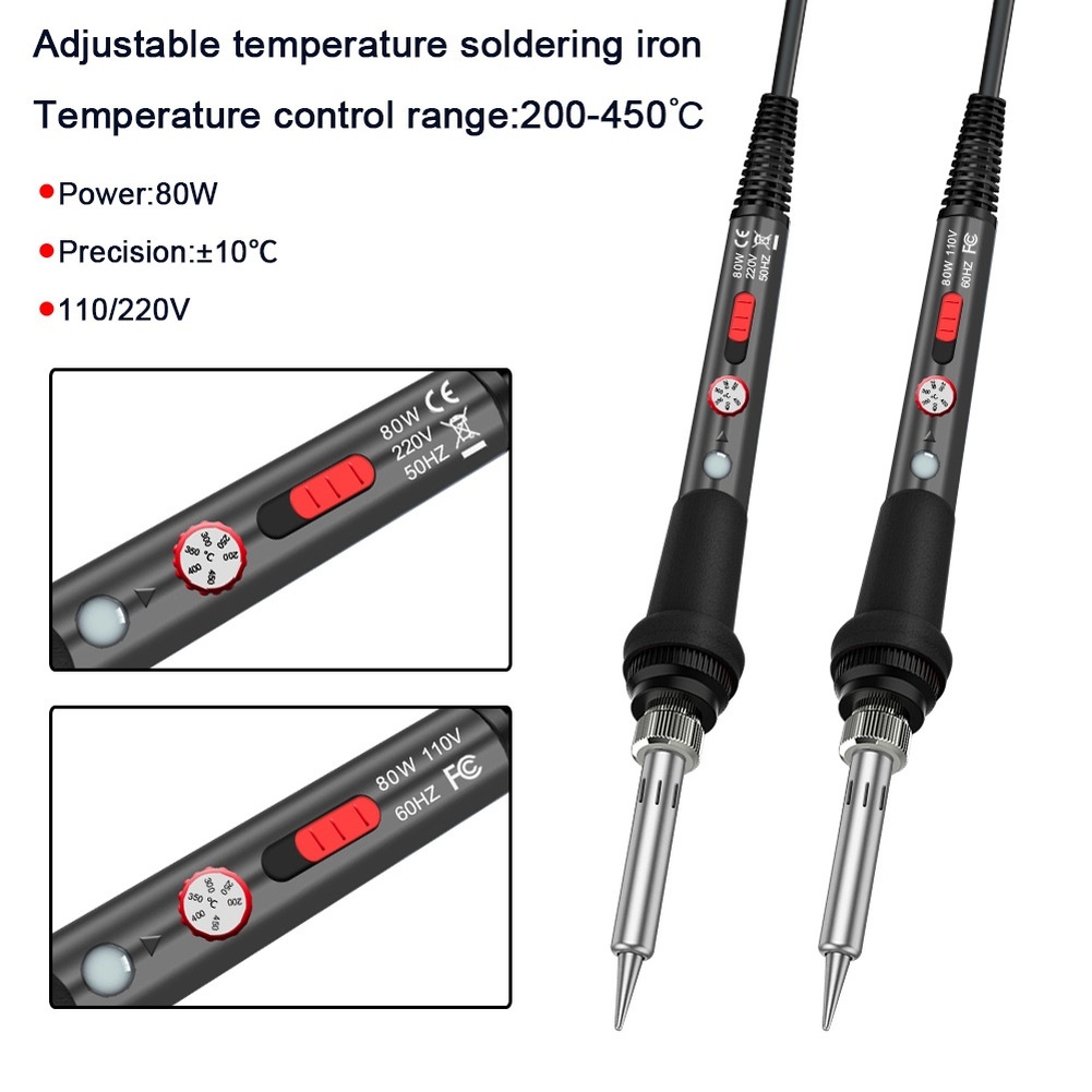 80W Soldering Iron Kit With Sw – обзор и цена Electronics Repair Shops