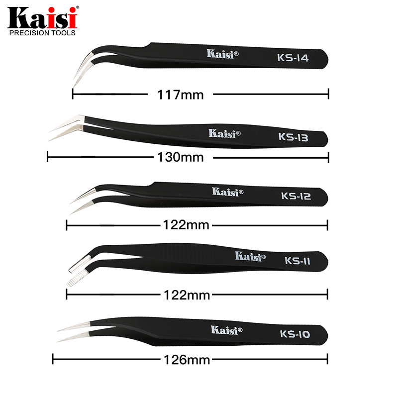 14pcs ESD Tweezers set stainle – обзор и цена Electronics Repair Center