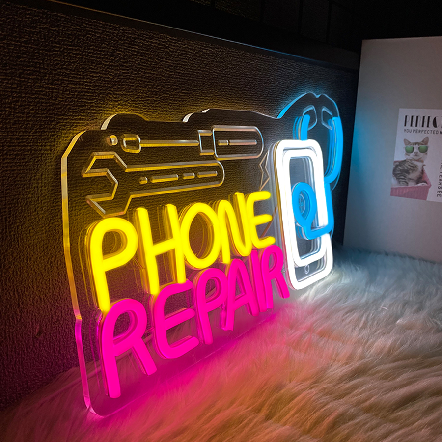 Phone Repair Neon Sign For Wal – обзор и цена Electronics Repair Shops