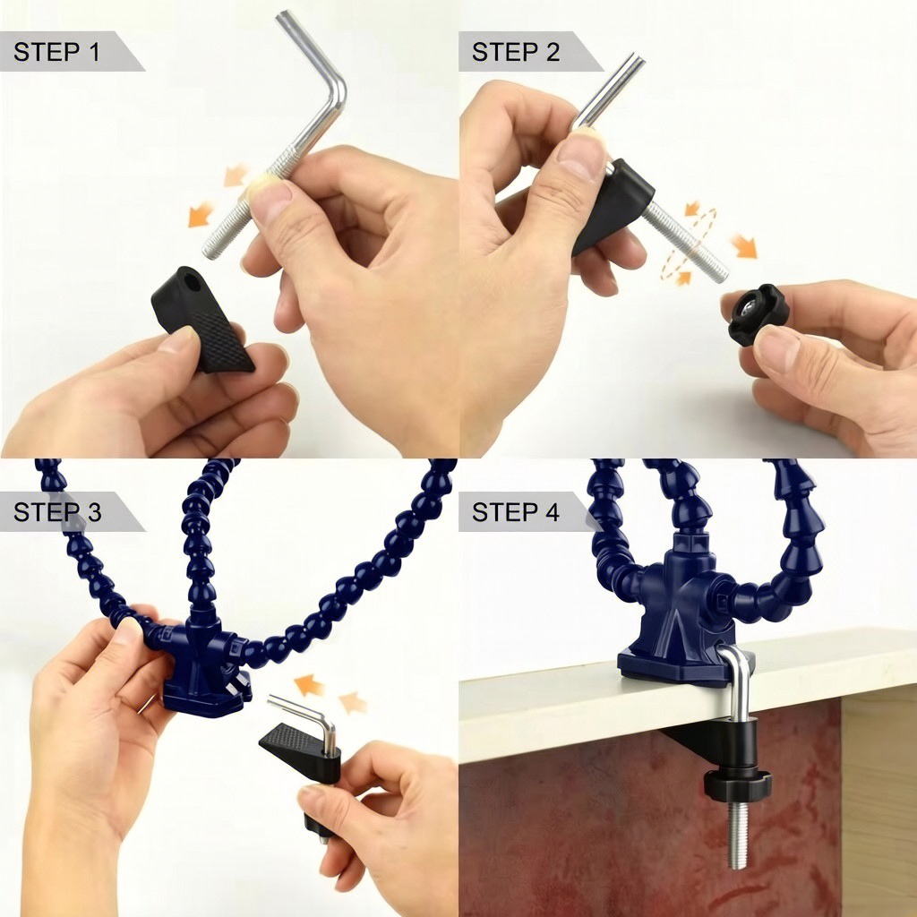 Soldering Station Helping Hand – обзор и цена Pcb Holder Clamp